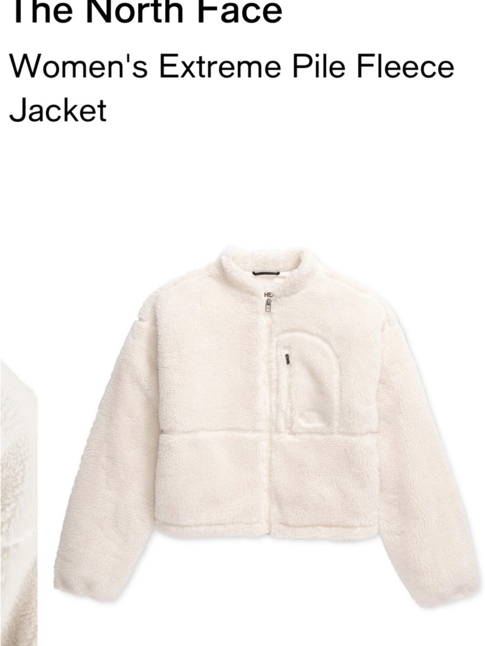 The North Face Women’s Extreme Pile Fleece Jacket